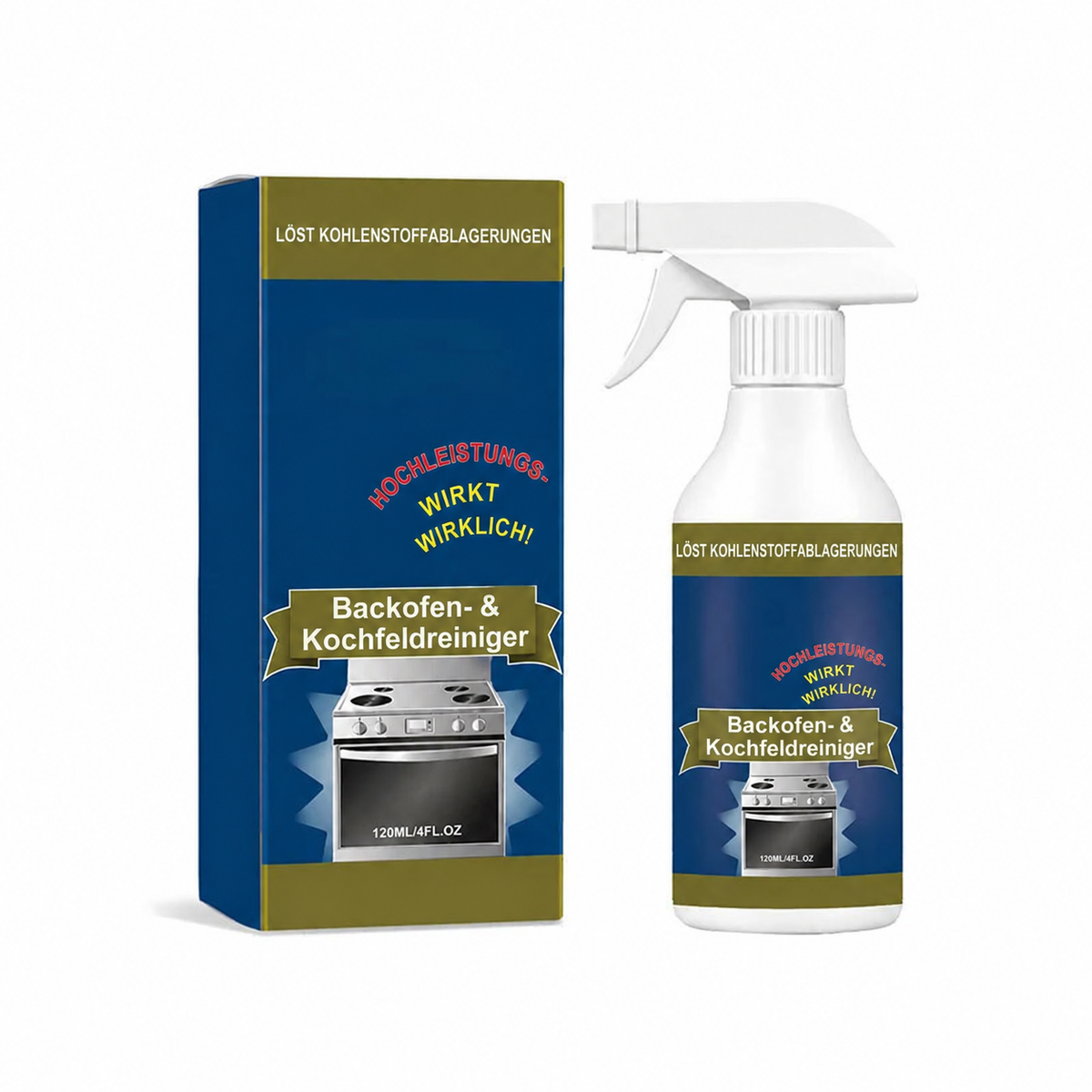 🌻Kraftreiniger-Spray für Backofen & Kochfeld