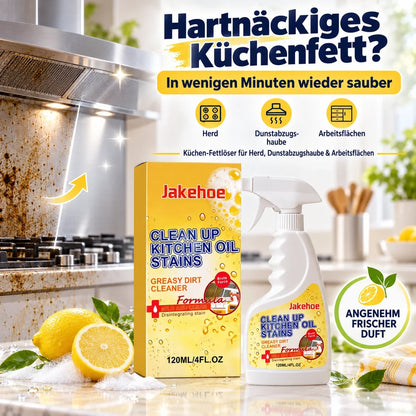 👑LETZTER TAG: 50 % RABATT⏰ – Küchen-Fettlöser gegen hartnäckige Öl- & Fettflecken