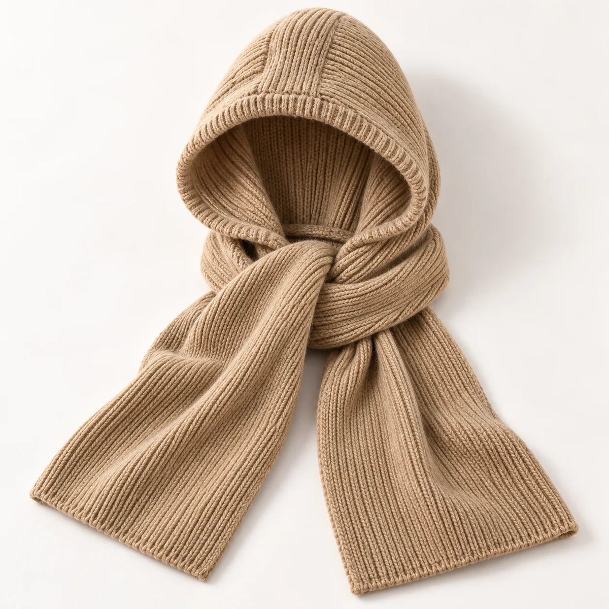 ✨ LETZTER TAG – 49 % RABATT 🔥❄️ Luxuriöser Damen-Kapuzenschal aus weichem Premium-Strick – Kaschmir-Gefühl & eleganter Winter-Look für jeden Anlass