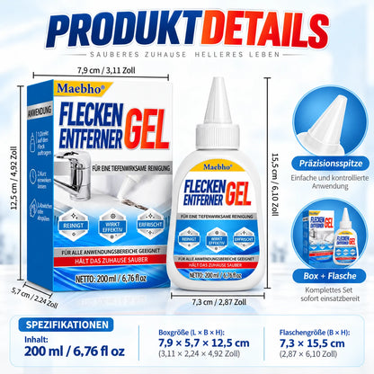 🧼 Maebho Fugenreiniger-Gel 200 ml – Haftstark gegen hartnäckige Flecken in Bad & Küche ✨ Bis zu 33 % Mengenrabatt