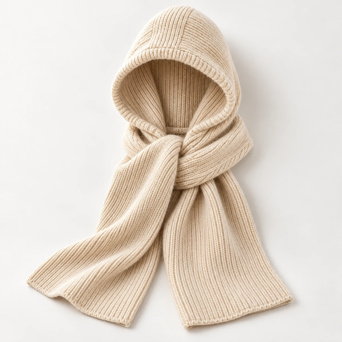 ✨ LETZTER TAG – 49 % RABATT 🔥❄️ Luxuriöser Damen-Kapuzenschal aus weichem Premium-Strick – Kaschmir-Gefühl & eleganter Winter-Look für jeden Anlass