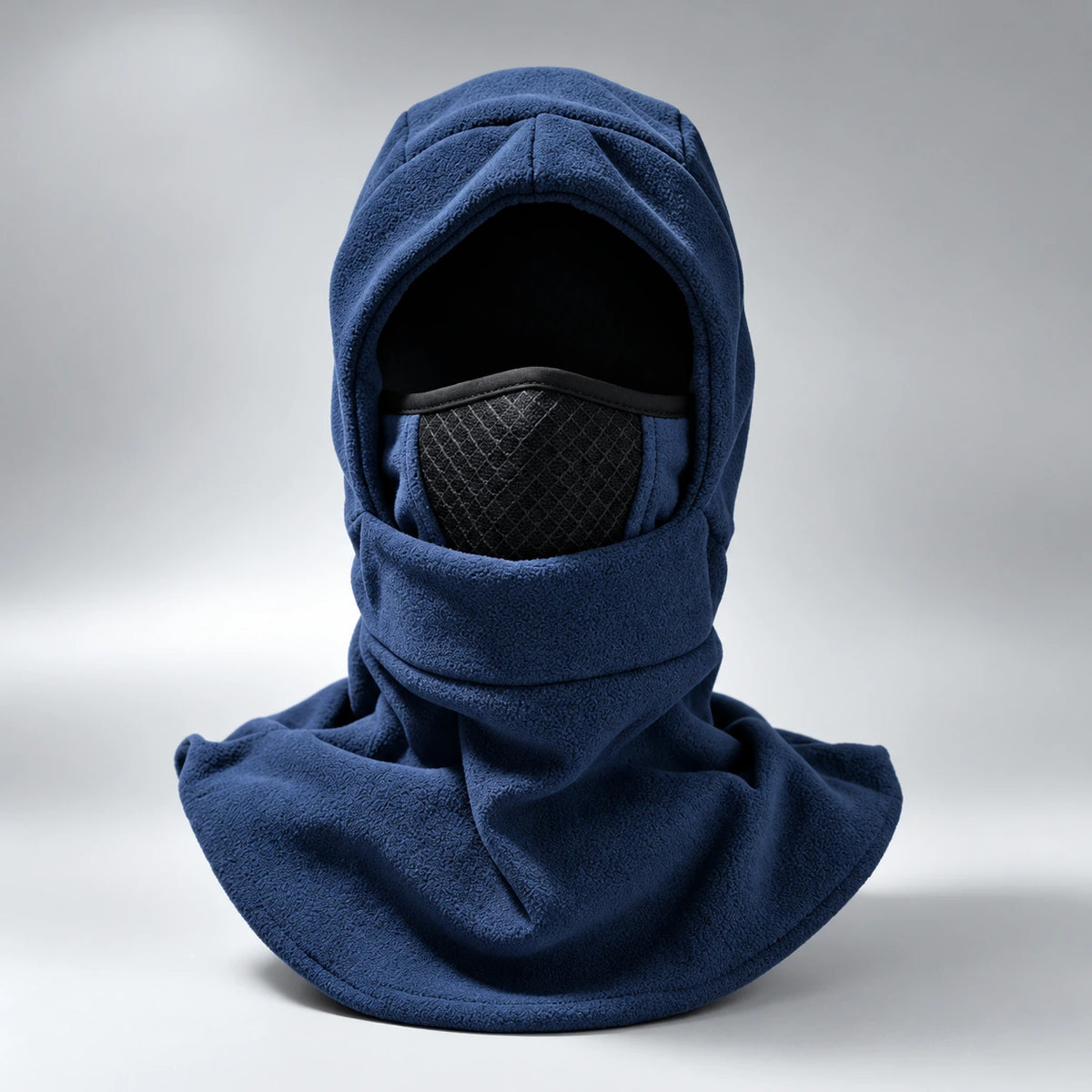 ✨❄️ 3-in-1 Thermo-Sturmhaube mit Fleece – Warme Kapuze mit Gesichtsmaske & Halswärmer für kalte Wintertage
