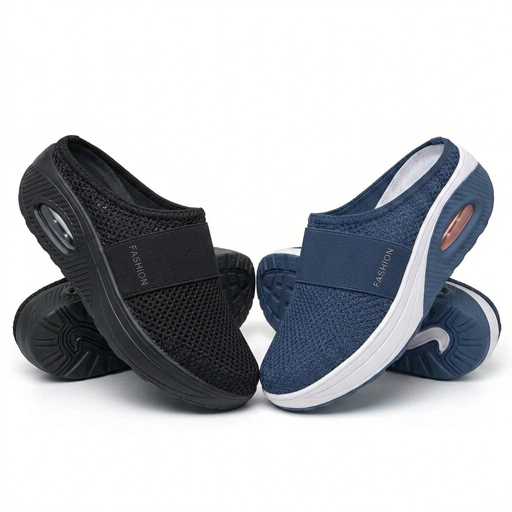 🔥 LETZTER TAG SALE – AKTUELLES ANGEBOT ✨Luftpolster-Slip-on-Walkingschuhe mit Fußgewölbeunterstützung, für Damen