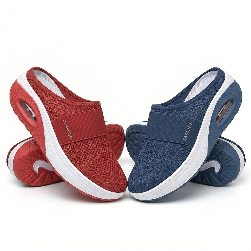 🔥 LETZTER TAG SALE – AKTUELLES ANGEBOT ✨Luftpolster-Slip-on-Walkingschuhe mit Fußgewölbeunterstützung, für Damen