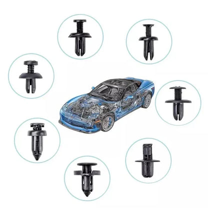 635-teiliges Auto-Clips & Befestigungsset – 22 Größen für Stoßfänger & Innenverkleidung