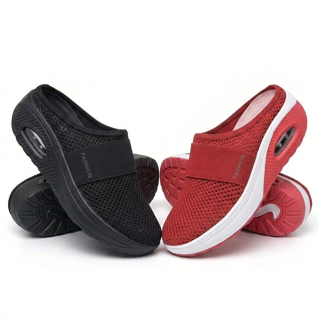 🔥 LETZTER TAG SALE – AKTUELLES ANGEBOT ✨Luftpolster-Slip-on-Walkingschuhe mit Fußgewölbeunterstützung, für Damen