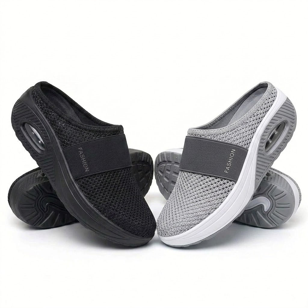 🔥 LETZTER TAG SALE – AKTUELLES ANGEBOT ✨Luftpolster-Slip-on-Walkingschuhe mit Fußgewölbeunterstützung, für Damen