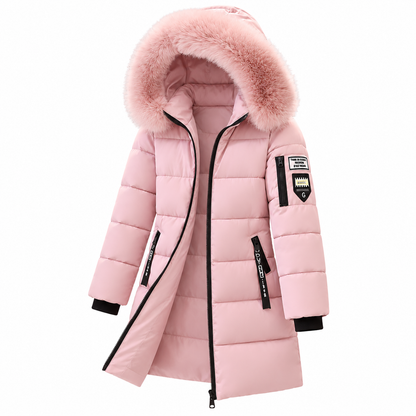 🚨 Winter-Bestseller: Jetzt 49% sparen! Warmer Damen-Wintermantel mit Kapuze und abnehmbarem Fellkragen