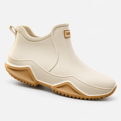 🧸 Damen-Regenboots – kuschelig gefüttert, stilvoll kombiniert 👢