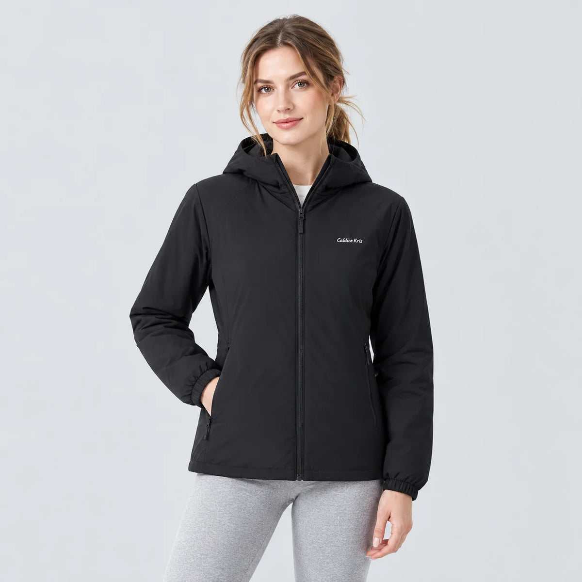 ⚡ LETZTER TAG – 49 % RABATT❄️ Leichte Damen-Daunenjacke mit Kapuze – 90 % Entendaunen & kuschelige Wollfüllung