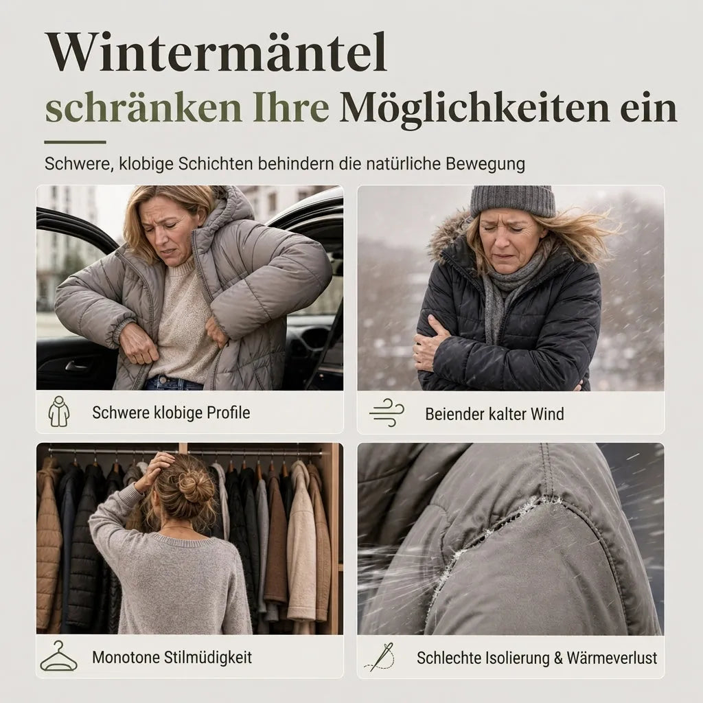 👑 Bestseller – Über 80.000 verkauft 🔥 Wendbare, wattierte Slim-Fit-Mantel mit Kapuze 🚀 Kostenloser Versand