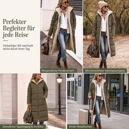 👑 Bestseller – Über 80.000 verkauft 🔥 Wendbare, wattierte Slim-Fit-Mantel mit Kapuze 🚀 Kostenloser Versand