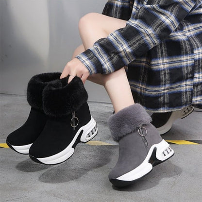 👑🔥 84 % RABATT – Jetzt schon für den Winter sichern | Warme Plüsch-Stiefeletten für Damen ❄️