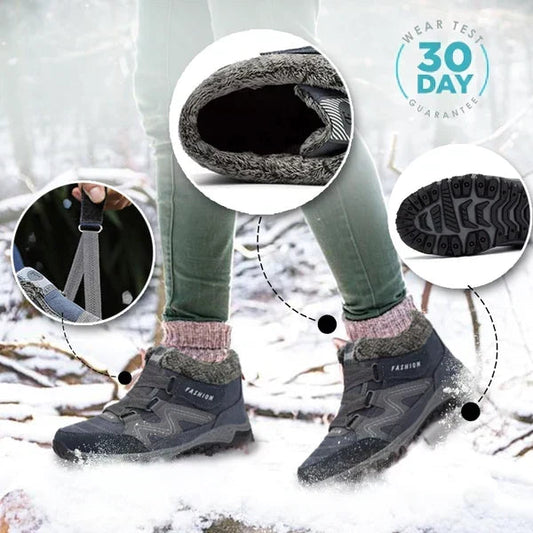 👑🥾 49 % RABATT! ❄️ Warme Damen-Winterstiefel – Wasserdicht, rutschfest & weich gefüttert 🧦
