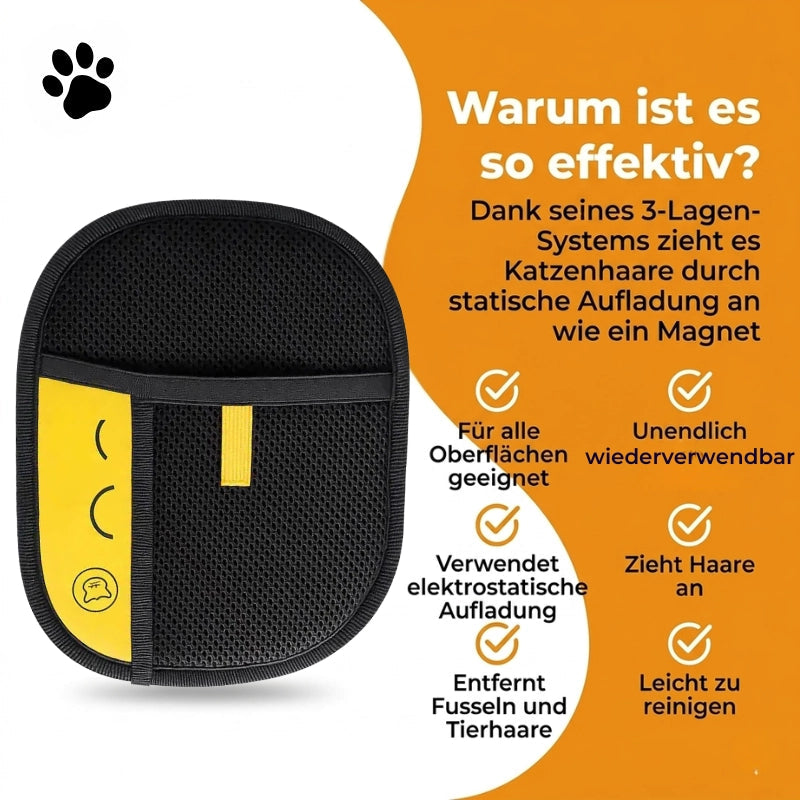 👑 49 % RABATT! ❄️ Der revolutionäre Handschuh für ein haarfreies Zuhause