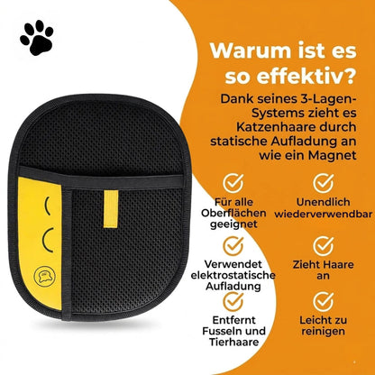 👑 49 % RABATT! ❄️ Der revolutionäre Handschuh für ein haarfreies Zuhause