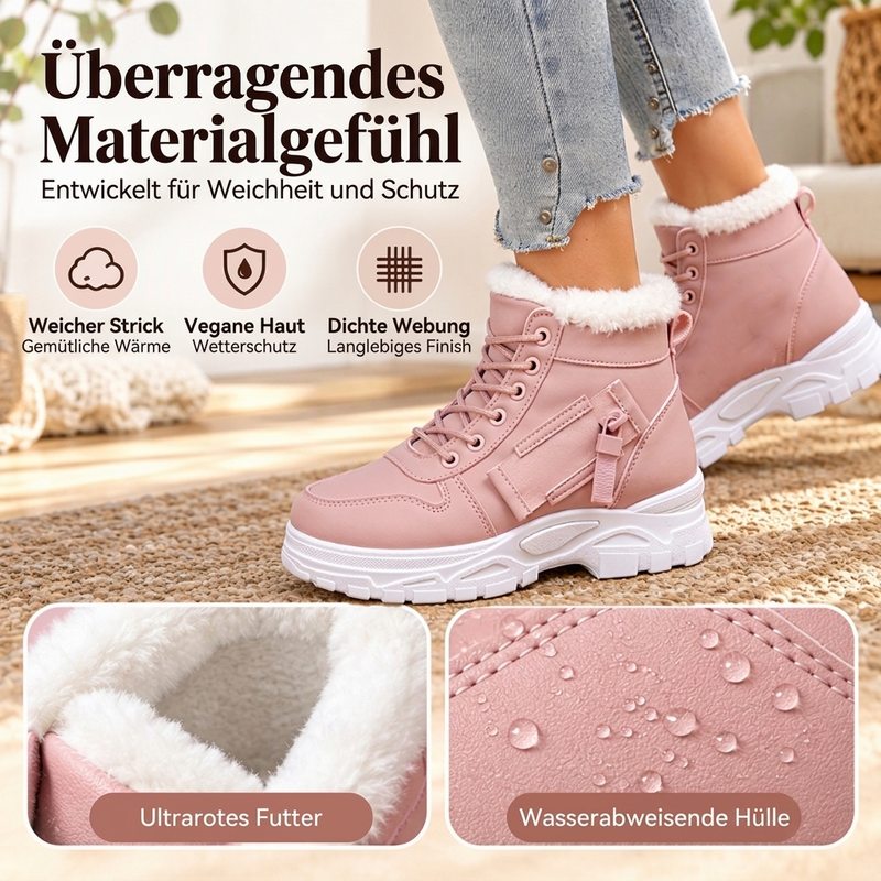 👑❄️ 50% RABATT – nur heute! ❄️ Warme Damen-Winter-Stiefeletten mit Plüschfutter – bequem & kuschelig warm