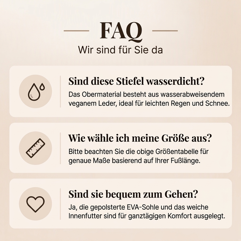 👑❄️ 50% RABATT – nur heute! ❄️ Warme Damen-Winter-Stiefeletten mit Plüschfutter – bequem & kuschelig warm