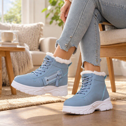 👑❄️ 50% RABATT – nur heute! ❄️ Warme Damen-Winter-Stiefeletten mit Plüschfutter – bequem & kuschelig warm