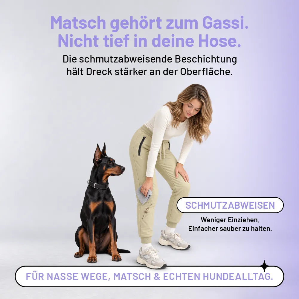 👑❄️ 50% RABATT – nur heute! ❄️Gefütterte Thermo-Funktionshose – ideal für kalte Gassirunden