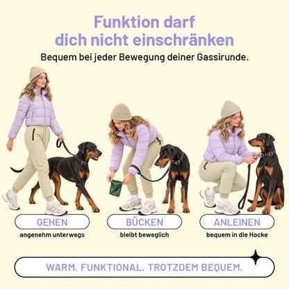 👑❄️ 50% RABATT – nur heute! ❄️Gefütterte Thermo-Funktionshose – ideal für kalte Gassirunden