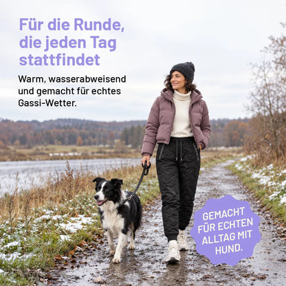 👑❄️ 50% RABATT – nur heute! ❄️Gefütterte Thermo-Funktionshose – ideal für kalte Gassirunden
