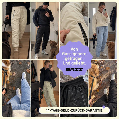 👑❄️ 50% RABATT – nur heute! ❄️Gefütterte Thermo-Funktionshose – ideal für kalte Gassirunden