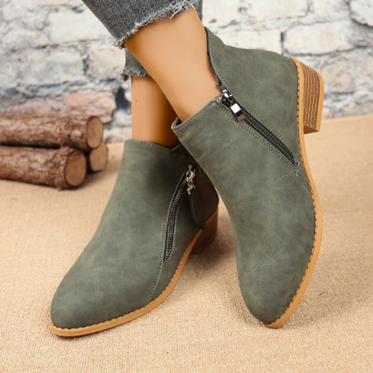 ✨Nur heute: 45 % RABATT🔥 Elegante Damen-Stiefeletten für Herbst & Winter – Bequem, Stilvoll & Alltagstauglich