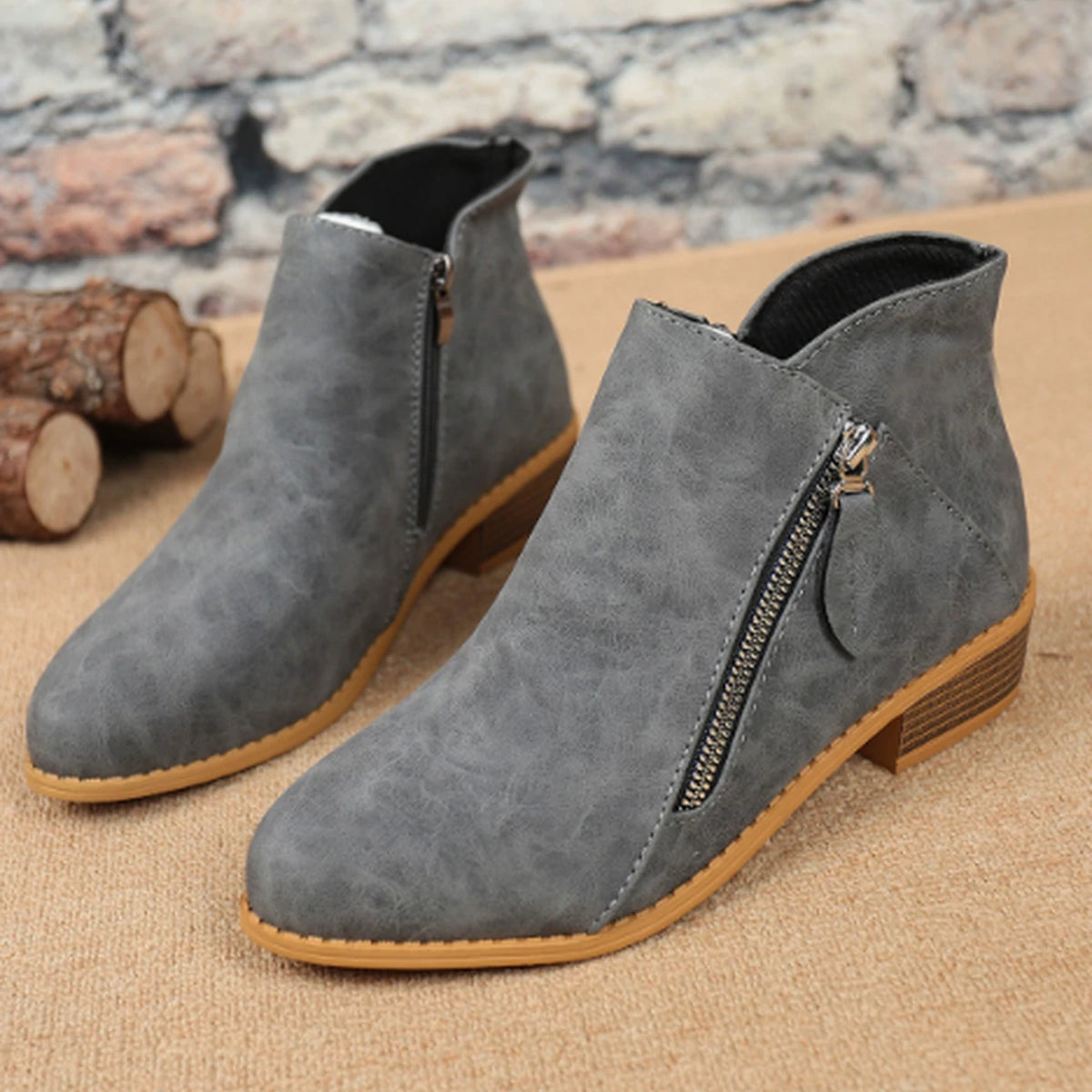 ✨Nur heute: 45 % RABATT🔥 Elegante Damen-Stiefeletten für Herbst & Winter – Bequem, Stilvoll & Alltagstauglich