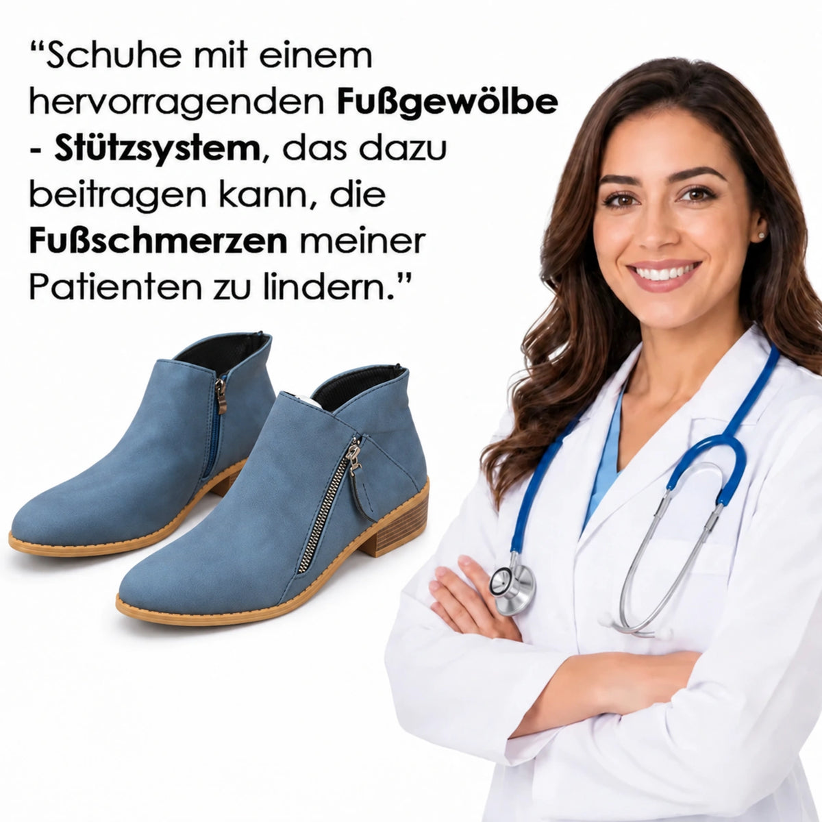 ✨Nur heute: 45 % RABATT🔥 Elegante Damen-Stiefeletten für Herbst & Winter – Bequem, Stilvoll & Alltagstauglich