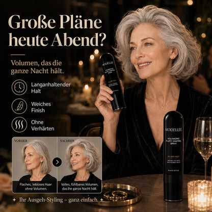 🔥LETZTER TAG: BIS ZU 80 % RABATT🔥 90 ml Volumen-Haarspray mit lang anhaltendem Halt und Pfirsichduft