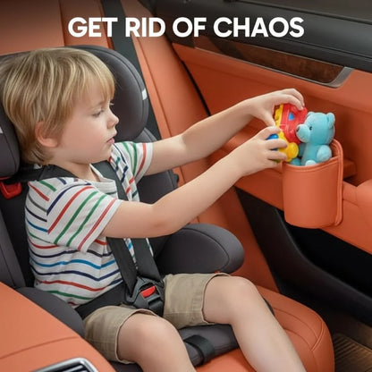 🔥 BIS ZU 81 % RABATT – Auto-Organizer aus Echtleder – Auslaufsicher, stilvoll & praktisch 🚗