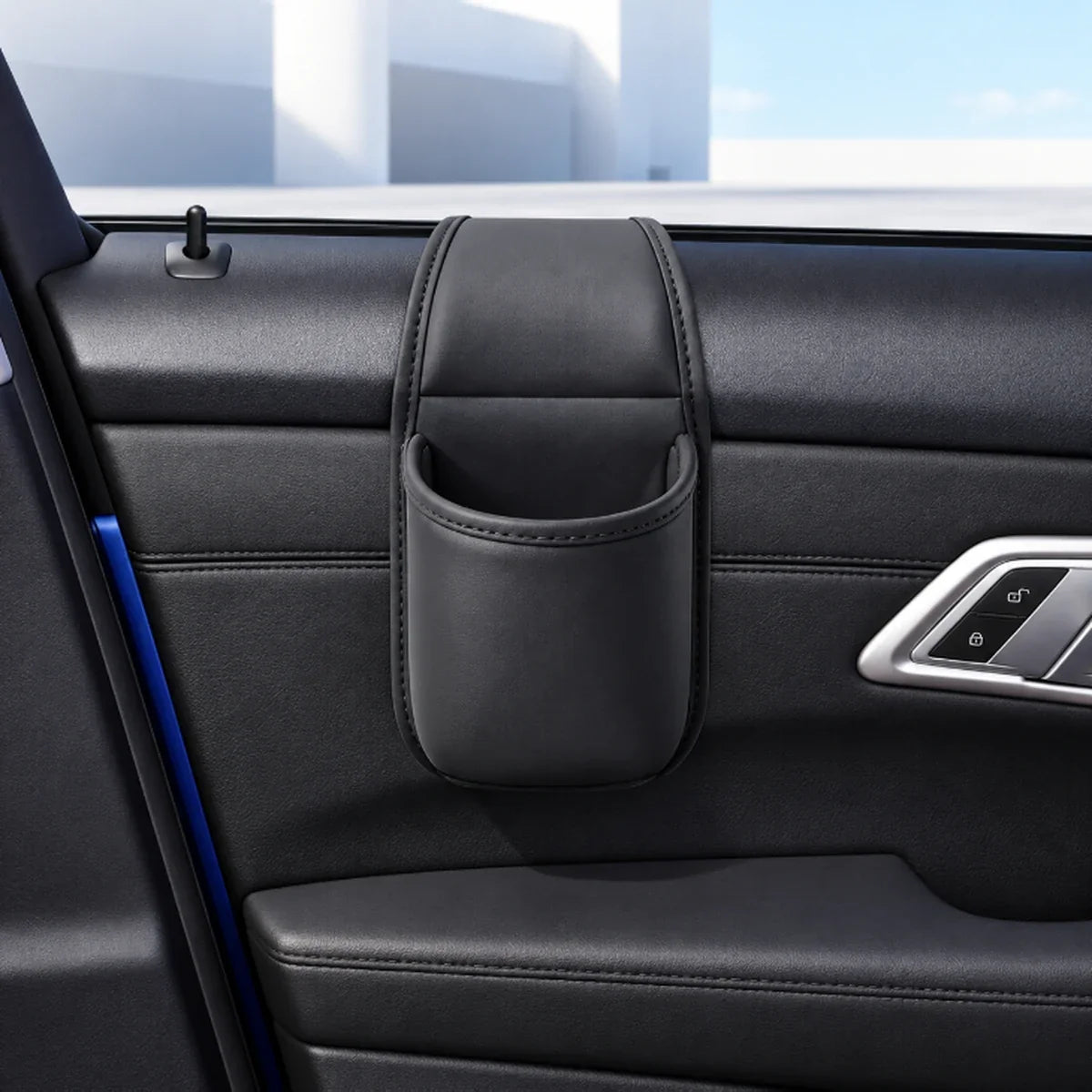 🔥 BIS ZU 81 % RABATT – Auto-Organizer aus Echtleder – Auslaufsicher, stilvoll & praktisch 🚗