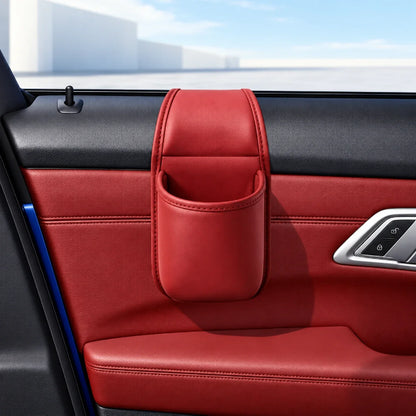 🔥 BIS ZU 81 % RABATT – Auto-Organizer aus Echtleder – Auslaufsicher, stilvoll & praktisch 🚗