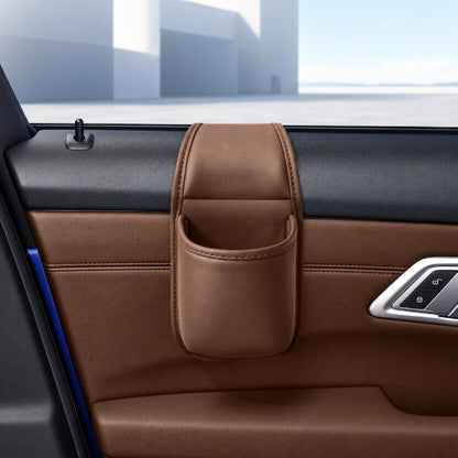 🔥 BIS ZU 81 % RABATT – Auto-Organizer aus Echtleder – Auslaufsicher, stilvoll & praktisch 🚗