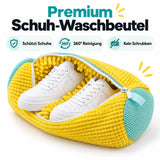 👟 Schluss mit schmutzigen Sneakern! Premium XL Schuhwaschbeutel – ✨ 360°-Reinigung ohne mühsames Schrubben, schützt Schuhe & Waschmaschine