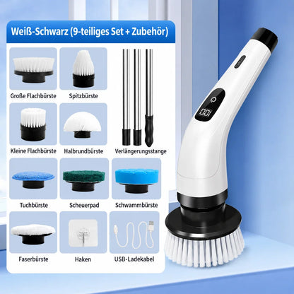 Weiß-Schwarz: 9-teiliges Set plus Zubehör – abgebildeter Lieferumfang